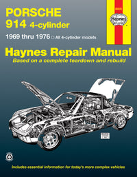 Front cover of a Haynes repair manual
