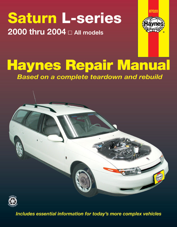 Saturn L-series (00-04) Haynes Repair Manual – Haynes Manuals