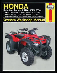Front cover of a Haynes repair manual