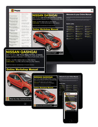 Nissan Qashqai Petrol & Diesel (07 - 14) Haynes Repair Manual