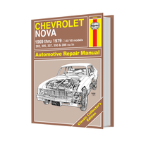 Classic Collector's Edition: Chevrolet Nova (69-79) V8 Haynes Repair Manual - Hardcover