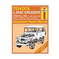 Classic Collector's Edition: Toyota Land Cruiser Series FJ40, FJ43, FJ45 & FJ55 (68-82) Haynes Repair Manual - Hardcover