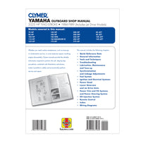Yamaha 2-225 HP 2-Stroke Outboards & Jet Drives (1984-1989) Service & Repair Manual