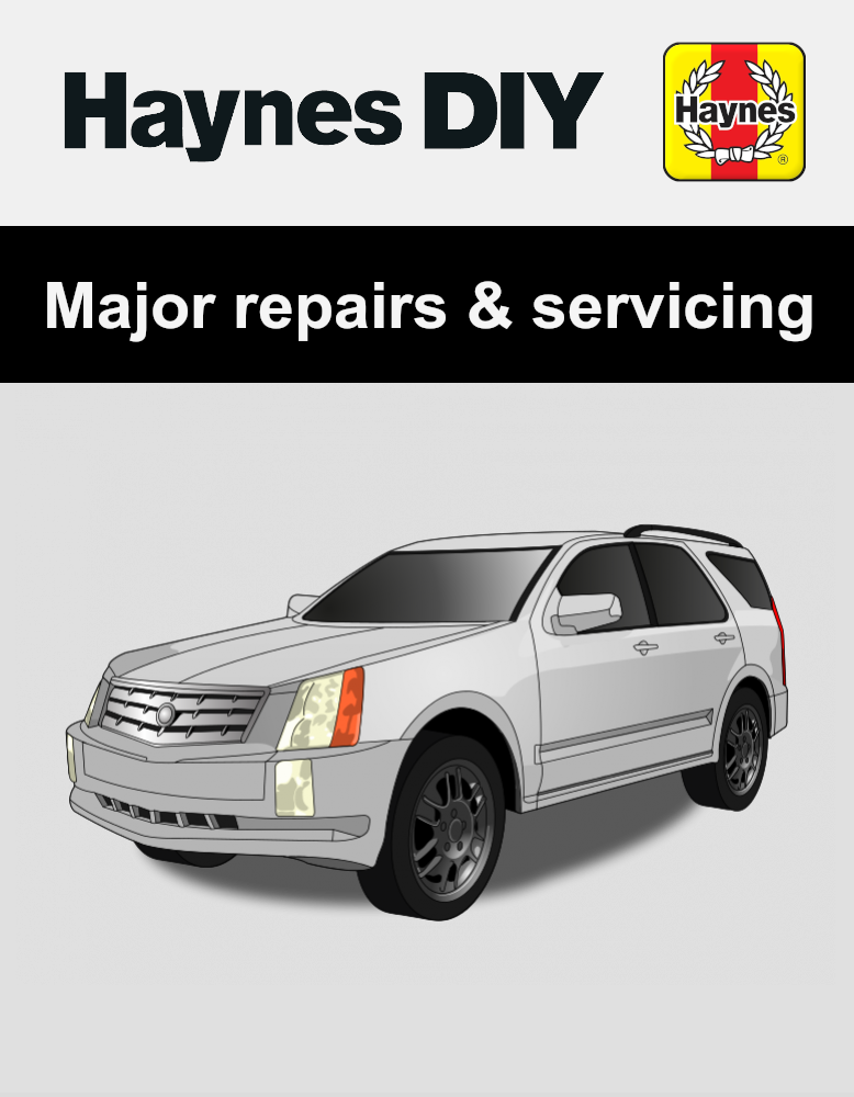 Cadillac SRX from 2004 to 2010 Service & Repair Manual – Haynes