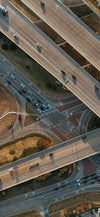 Lots of vehicles on a US highway