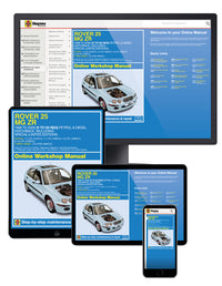 Rover 25 & MG ZR Petrol & Diesel (Oct 99 - 06) Haynes Repair Manual