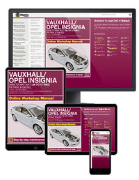 Vauxhall/Opel Insignia Petrol & Diesel (08 - 17) Haynes Repair Manual
