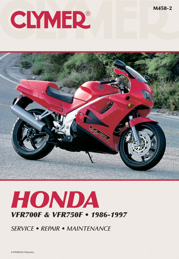 Honda VFR700F & VFR750F Interceptor Motorcycle (1986-1997) Service