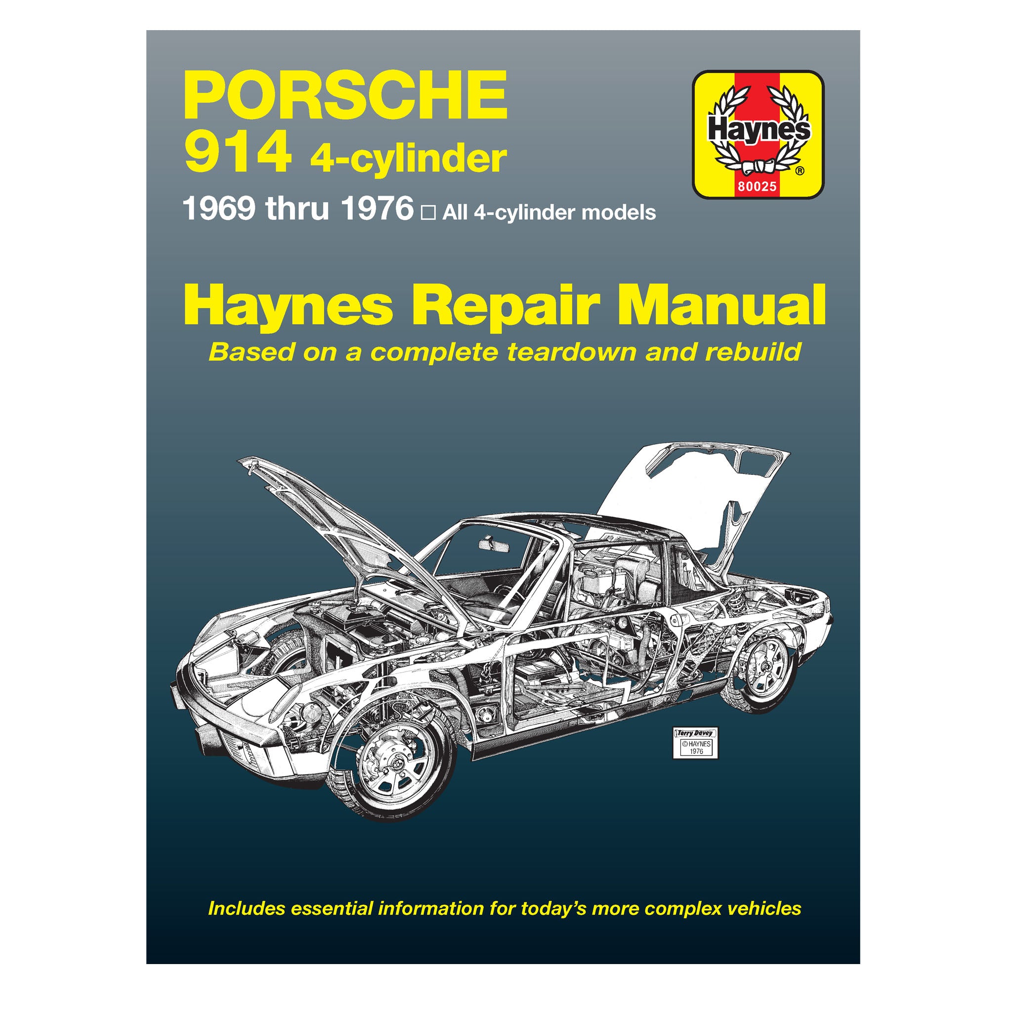 PORSCHE TYPE 914 DRIVER'S Manual 英語版 '1974