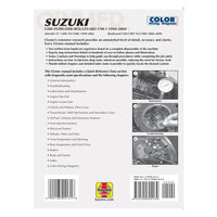 Suzuki Intruder & Boulevard Motorcycle (1998-2009) Service Repair Manual