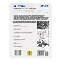 Suzuki GSX-R600/750 Motorcycle (2006-2009) Service Repair Manual