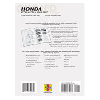 Honda VT700 & VT750 Shadow Motorcycle (1983-1987) Service Repair Manual