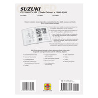 Suzuki GS1100 Fours (Chain Drives) Motorcycle (1980-1981) Service Repair Manual