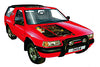 Checking Tire Condition Vauxhall Frontera 1991 - 1998
