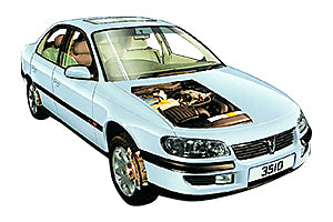 Checking Tire Condition Vauxhall Omega 1994 - 1999