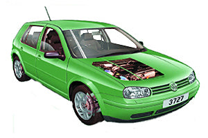Checking Tire Condition Volkswagen Golf 1998 - 2000