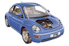 Oil change Volkswagen New Beetle 1999 - 2007