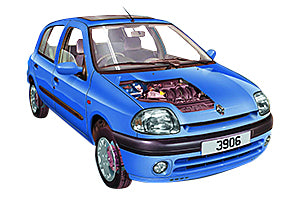 Identifying fault codes Renault Clio 1998 - 2001