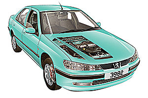 Checking Tire Condition Peugeot 406 1999 - 2002