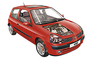 Identifying fault codes Renault Clio 2001 - 2005