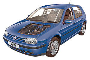 Checking Tire Condition Volkswagen Golf 2001 - 2003