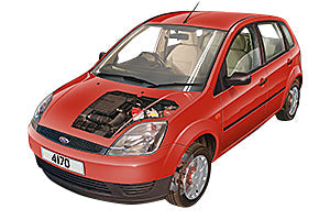 Battery check Ford Fiesta 2002 - 2008