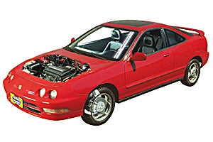 Oil change Honda Civic 1996 - 2000