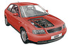 Opening the bonnet Audi A3 1996 - 2003