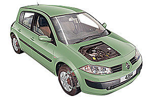 Identifying fault codes Renault Megane 2002 - 2008