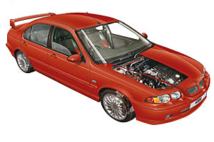 Checking clutch fluid Mg ZS 1999 - 2005
