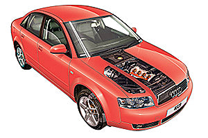 Changing the Engine Air Filter Audi A4 2001 - 2004