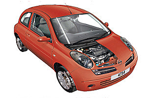 Battery check Nissan Micra 2003 - 2010