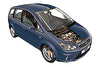 Changing the Engine Air Filter Ford C-Max 2003 - 2010