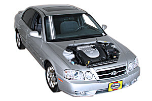 Changing the Engine Air Filter Kia Optima 2001 - 2010