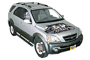 Battery check Kia Sorento 2011 - 2013