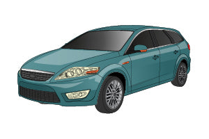 Fusebox and diagnostic socket locations Ford Mondeo 2007 - 2012