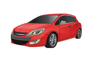 Checking Tire Condition Opel Astra 2009 - 2013