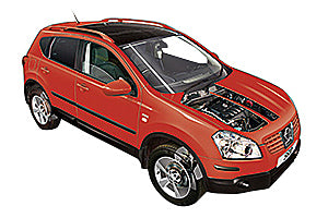 Checking Tire Condition Nissan Qashqai 2007 - 2013