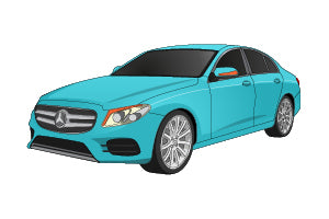 Checking Tire Condition Mercedes-Benz E-Class 2002 - 2010