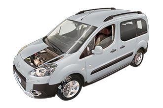 Checking Tire Condition Peugeot Partner 2008 - 2016