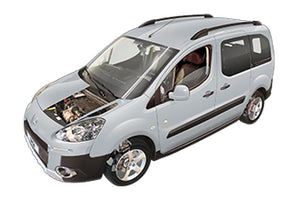 Checking Tire Condition Peugeot Partner 2008 - 2016