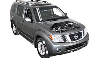 Changing the Engine Air Filter Nissan Pathfinder 2013 - 2014