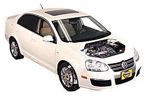 Changing the Engine Air Filter Volkswagen Golf 2010 - 2011