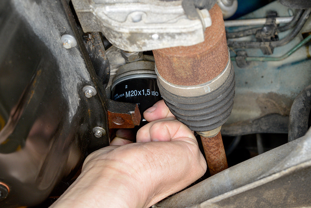 Oil Filter Change Image