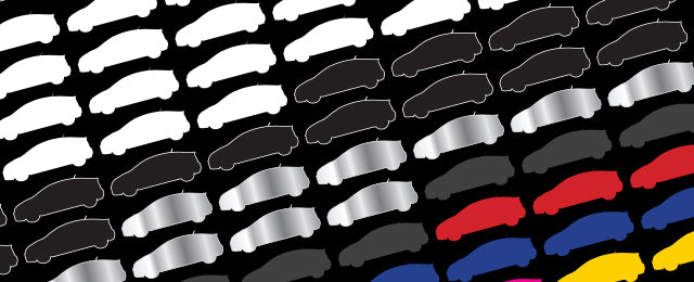 Most popular car colors by country