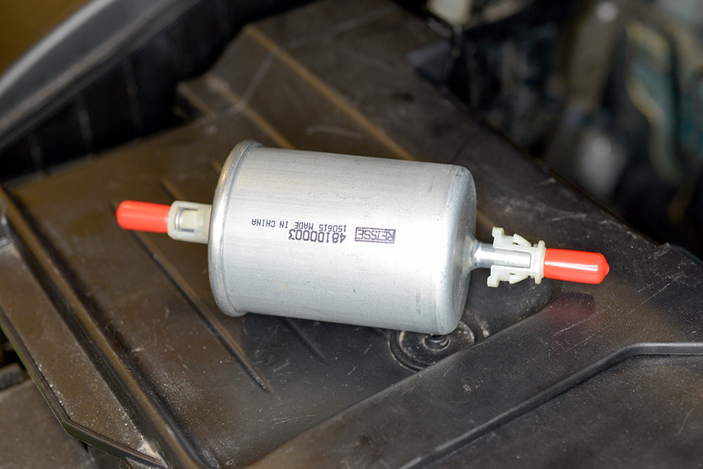 Fuel filter replacement