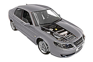 Checking Tire Condition Saab 9-5 2005 - 2010