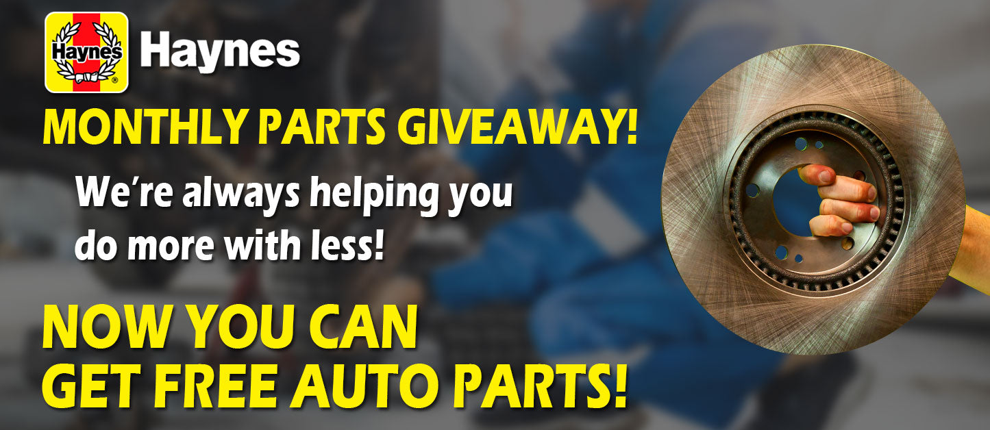 Haynes Manuals Monthly Parts Giveaway! - Haynes Manuals – Haynes ...