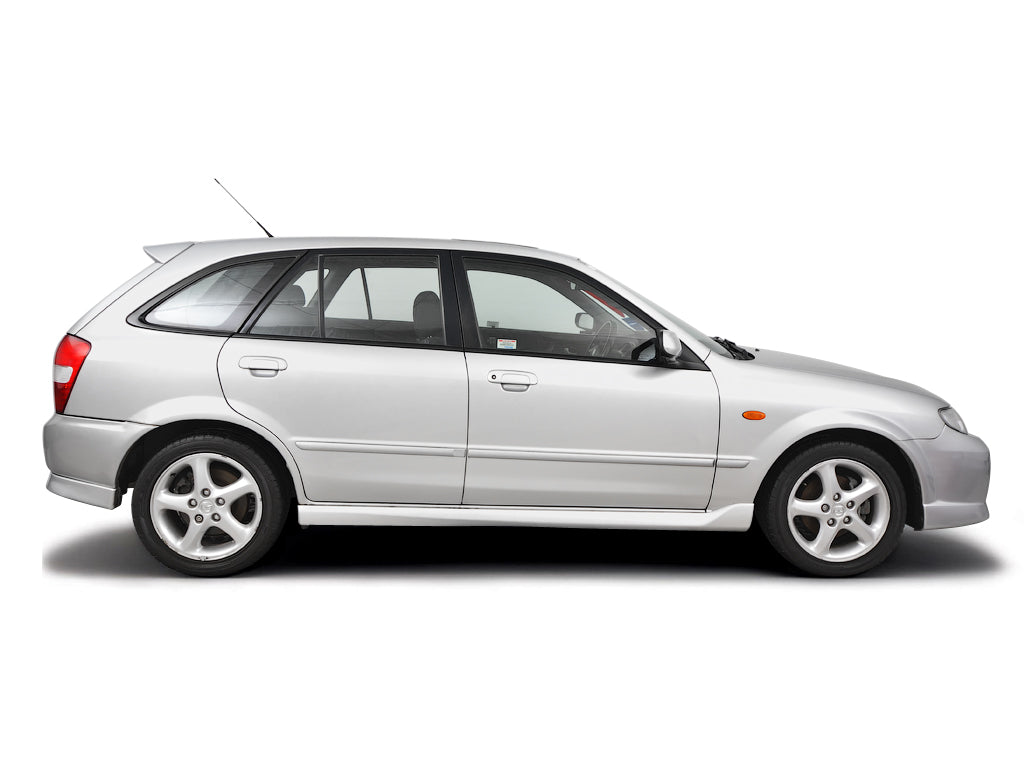 Final checks Mazda 323 2001 - 2004