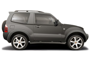 Checking Tire Condition Mitsubishi Shogun Warrior 2002 - 2007